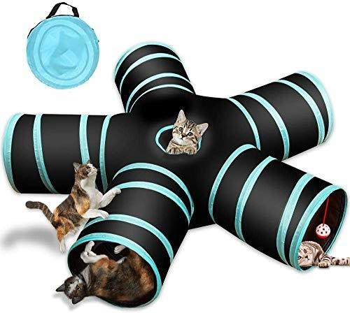 Túnel De Gatos  Tubo De Túnel Plegable Mascotas De 5 ...