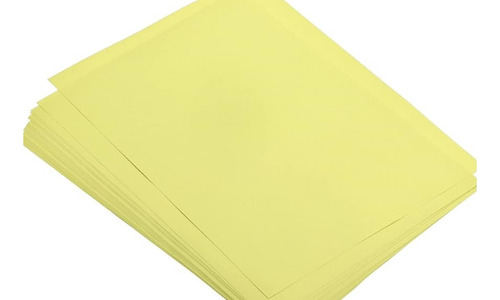 Papel Autocopia Final (cf) Canario 500 Hojas Tam Oficio 75gr