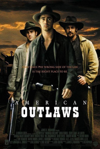 American Outlaws Colin Farrell Western Vhs Sin Caja