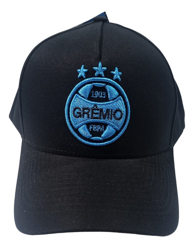 Boné Unisex Umbro Grêmio Viagem Clubes 2023/24 Preto