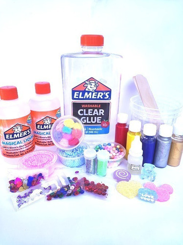 Kit Slime Gold + Decoraciones