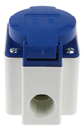 / Enchufe Impermeable De 2 Pines 16a 220v Para La Ue -