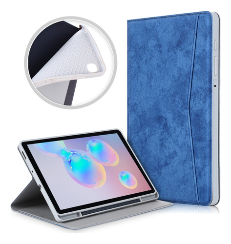 Funda De Piel Para Samsung Galaxy Tab S6 Lite