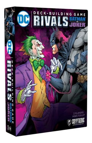 Juego De Mesa Dc Dbg Rivals: Batman Vs Joker Cryptozoic