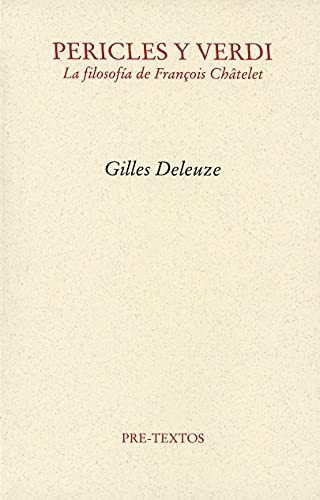 Pericles Y Verdi - Gilles Deleuze