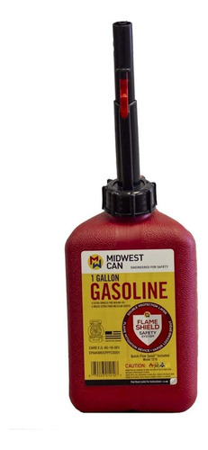 Bidon De Gasolina Autoadhesivo Midwest 1210 De 3,8 L
