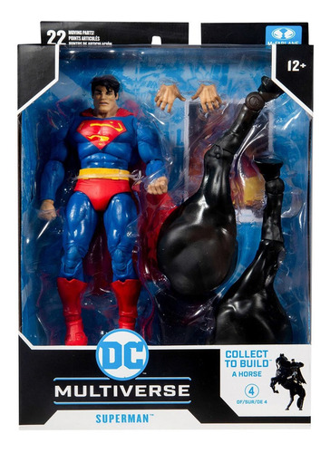 Figura Superman - Multiverse (build A Horse) - Mcfarlane 