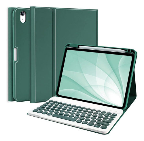 Coo - Funda Para iPad De 10ª Generación Con Teclado (10.9 Pu