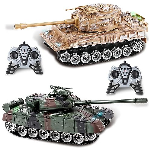 Glorryearst Rc Tanks 2 Pack 1:28 Escala 9 Canal C6ygc