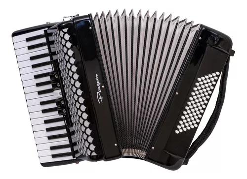 clase comerciante soldadura Acordeon A Piano Parquer 72 Bajos 34 Teclas Negro Cuota