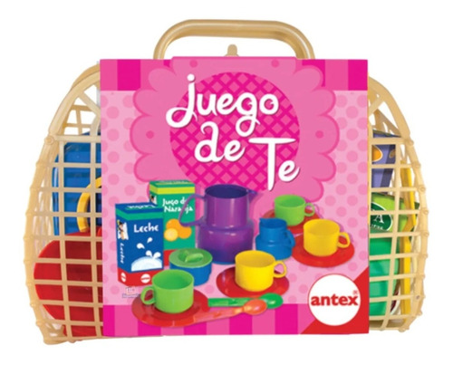 Canasta Juego De Te Antex Educando