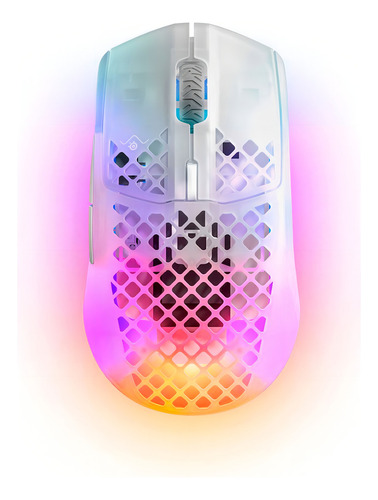 Mouse Steelseries Aerox 3 Wireless Ghost Color Blanco