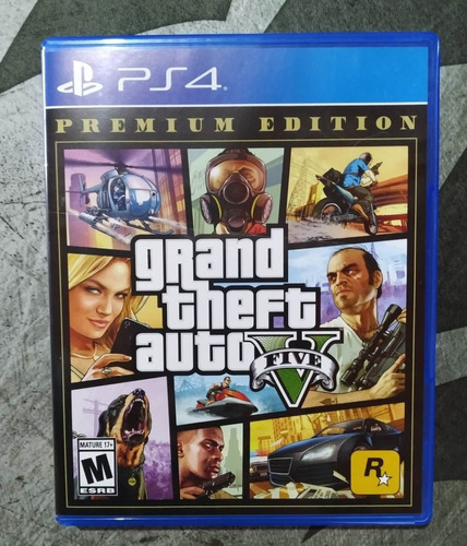 Grand Theft Auto V Premium Online Edition Ps4 Físico