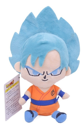 Peluche Goku Chibi Super Saiyan Rojo