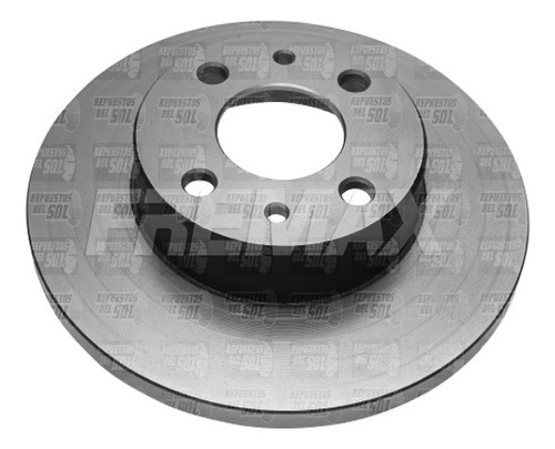 Par Disco Freno Para Fiat Punto 60 1.2 1999 2012