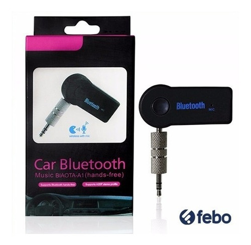Imagen 4 de 6 de Receptor Audio Musica Bluetooth Radio Auto Manos Libres Febo