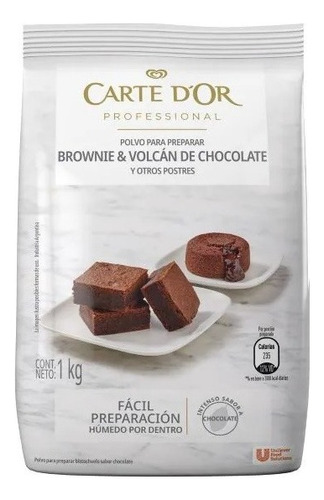 Carte Dor Brownie & Volcán De Chocolate Bolsa X 1 Kg