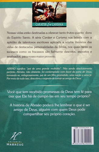Abraão Amigo De Deus - Cleland Thom Editora Habacuc Série Caráter E Carisma