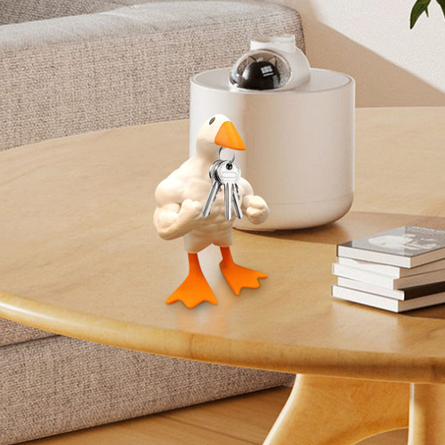 Adorno Magnético Con Forma De Pato Macho Musculoso, Diseño D