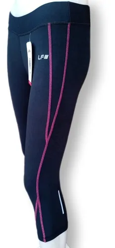 Calza Pescadora Lady Fit Supplex Con Vivos Colores Outlet