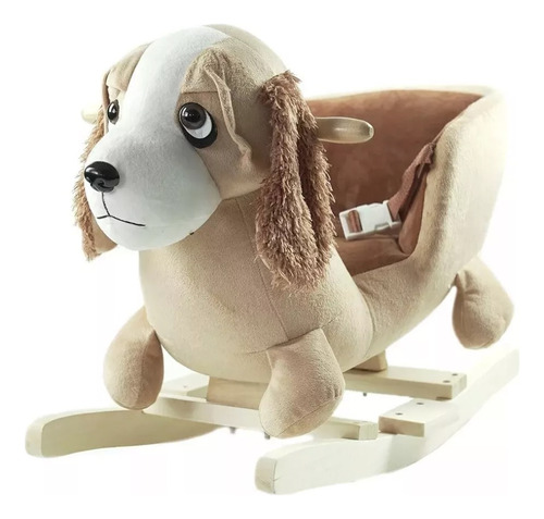 Silla Mecedora Perro Dog Con Sonido Peluche Funnyland Cresko