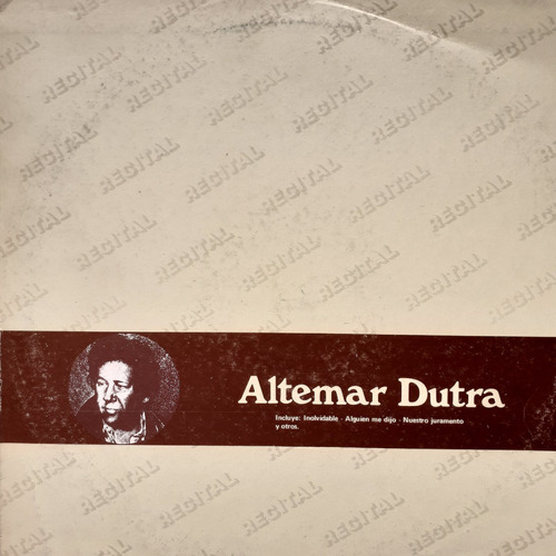 Vinilo Altemar Dutra (recital)