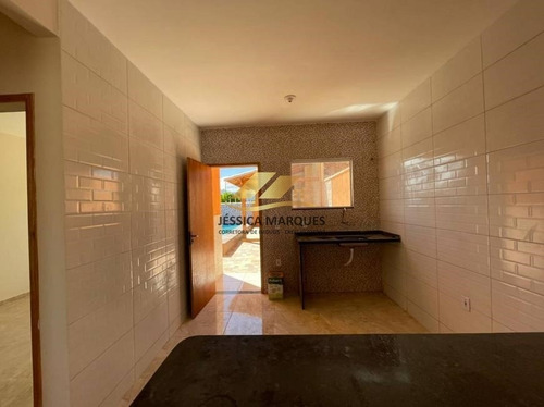 Imagem 10 de 14 de Jmc35-6 Casa 2 Quarto, Área Gourmet E Piscina Em Unamar - Cf
