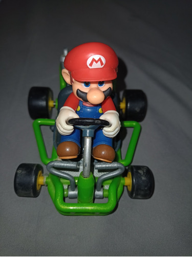 Mario Kart Figura Mario Y Carro De Luigi Toybiz Original