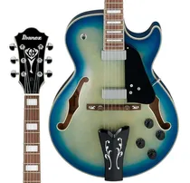 Comprar Guitarra Ibanez George Benson Gb 10em Jbb Jet Blue Burst Color Jet Blue Burst (gb 10em Jbb) Guitarra para mano derecha