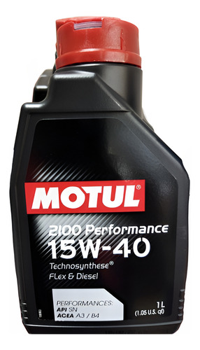 Aceite 15w-40 Semisintético Motul Original 2100 Performance
