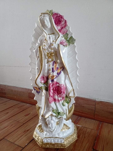 Virgen De Guadalupe De 43 Cm Alta