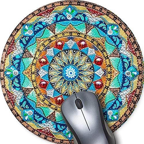 Hermosa Pintura Al Oleo Estilo Acuarela Mandala Flor Fondo