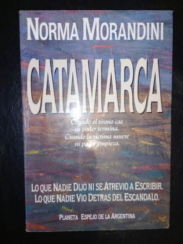 Libro Catamarca Norma Morandini