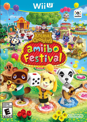 Animal Crossing Amiibo Festival Wii U Medios de comunicación Física Lacrado