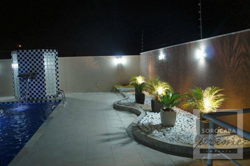Imagem 9 de 30 de Sobrado Com 4 Dormitórios À Venda, 550 M² Por R$ 1.710.000 - Condomínio Colinas Do Sol - Sorocaba/sp, Em Frente Ao Paço Municipal. - So0012