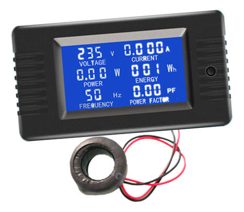 80-260v 0-100a Lcd Corriente Watt Meter Tc De Cierre