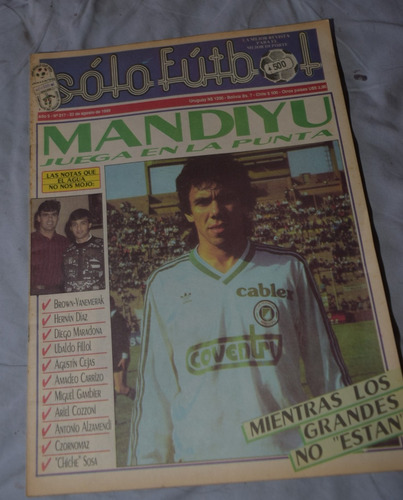 Revista Solo Futbol Mandiyu Llega A La Punta