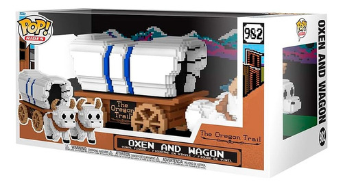 Funko Pop Rides Super Deluxe: Oregon Trail - Oxen And Wagon