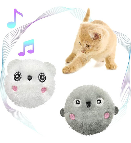 Kreizygo Cat Toys, Chirping Catnip Toy Balls, Interactive Ca