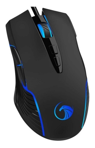 Mouse Para Juegos Con Cable 7 Botones Programables Y Luz Led