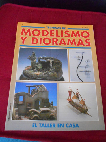 Revista Fasciculo N° 1 - Modelismo Y Dioramas - Año 1991