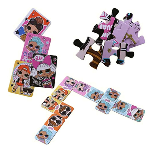 Set De Juegos 3 En 1 Para Niños De Lol Surprise Novelty