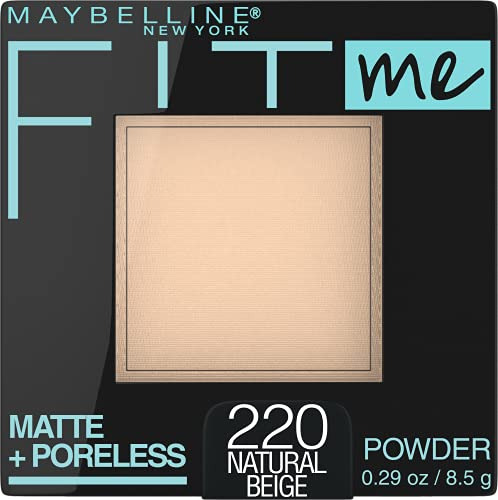 Polvo Facial Maybelline Fit Me Matte + Poreless Natural Beig