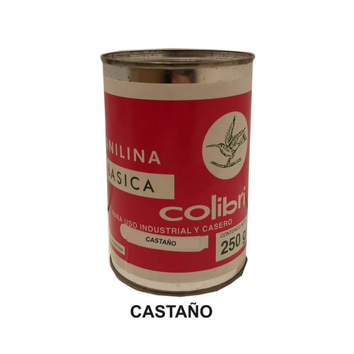 Anilina Basica Colibri X 250 Grs Castaño