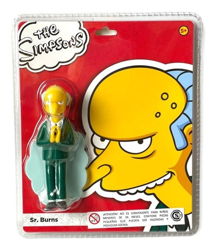 Coleccion Muñeco Oficial Los Simpsons Sr. Burns