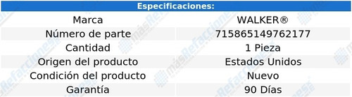 Sensor Map Nissan Xterra L4 2.4l 00 Walker