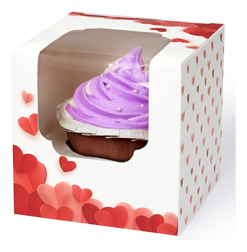 Cajas Para Cupcake Boxes Shallive, 100 Unidades, Regalo De S