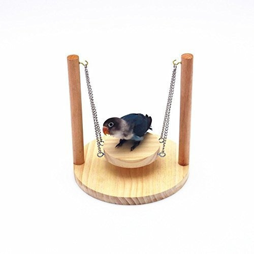 Columpios  Litewood Hamster Toys Columpio De Madera Con Cade 