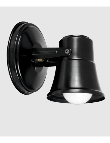 Aplique Spot 1 Luz , Tulipa Metal Orientable , Apto Led E27 