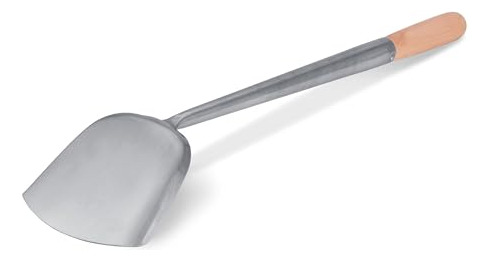 Espátula De Wok Grande De Acero Inoxidable Con Mango De Made